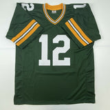 Autographed/Signed LYNN DICKEY Green Bay Green Football Jersey JSA COA Auto