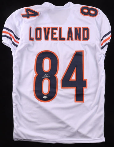 Colston Loveland Signed Chicago Bears Pro Cut Jersey (JSA) Chi-Town 2nd Year T.E