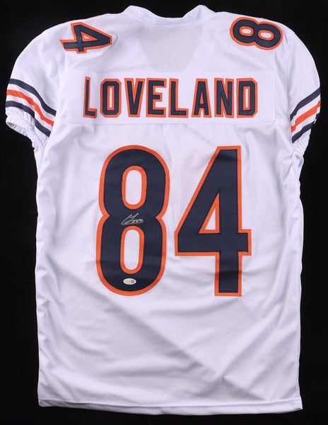 Colston Loveland Signed Chicago Bears Pro Cut Jersey (JSA) Chi-Town 2nd Year T.E