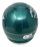 Brent Celek Signed Philadelphia Eagles Mini Speed Helmet SB LII Champs BAS ITP