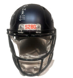 Chris Harris Jr. Aqib Talib Dual Autographed Broncos Helmet "No Fly Zone" BAS CO