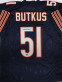 Bears Hall of Famer DICK BUTKUS Signed Custom Replica Chicago Jersey AUTO - BAS