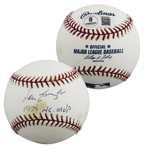 Angels Don Baylor "1979 AL MVP" Authentic Signed OML Baseball BAS #BU43409