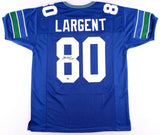 Steve Largent Signed Seattle Seahawks Jersey Inscribed "HOF '95" (JSA COA)