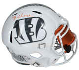 Ja'Marr Chase Autographed Bengals '2024 STS' Full Size Speed Helmet Beckett