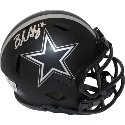 Brandon Aubrey Signed Dallas Cowboys Eclipse Mini Helmet Beckett 43115
