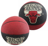 Bulls Michael Jordan Signed Chicago Bulls Mini Logo Basketball BAS #AE13994