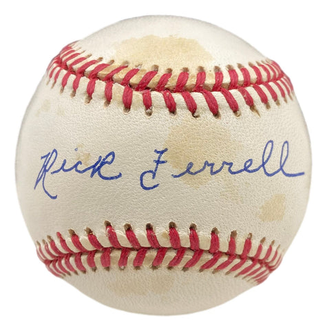 Rick Ferrell Red Sox Signed Official American League Baseball JSA AJ05575