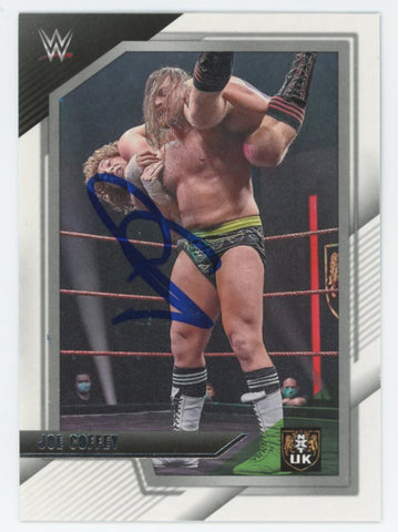Joe Coffey WWE Authentic Signed 2022 Panini NXT #68 Card BAS #BS86641