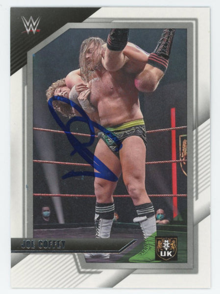 Joe Coffey WWE Authentic Signed 2022 Panini NXT #68 Card BAS #BS86641