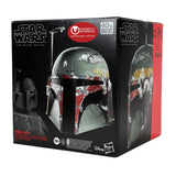 Temuera Morrison Autographed Star Wars Black Series Boba Fett Weathered Helmet