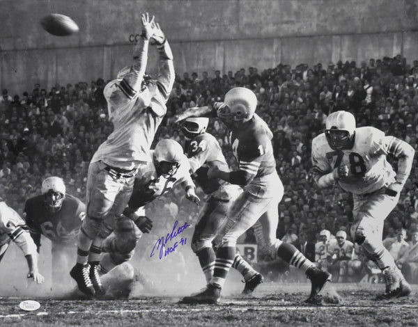 Y.A. Tittle HOF Signed/Autographed 16x20 Photo 49ers JSA 212014