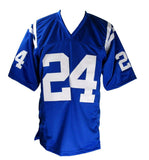 Lenny Moore HOF Autographed Baltimore Colts Custom Football Jersey JSA