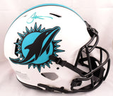 Tyreek Hill Signed Dolphins F/S Lunar Speed Authentic Helmet-Beckett W Hologram