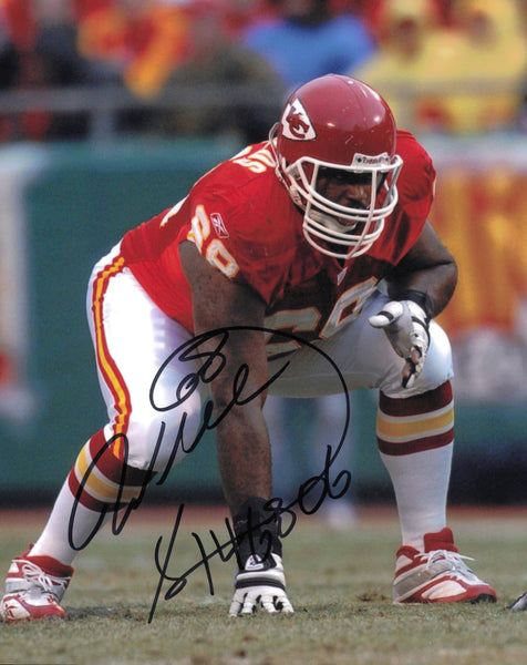 Will Shields Autographed Signed 8x10 Photo Kansas City Chiefs SKU #247426