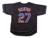 Mark Vientos New York Signed Black Baseball Jersey BAS
