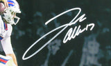 Josh Allen Autographed 16x20 Framed Phot Buffalo Bills Beckett 185679