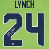Marshawn Lynch Autographed Seahawks Green Limited Nike Jersey Fanatics
