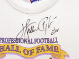 Bears Walter Payton Autographed Framed Hall Of Fame T-Shirt Jersey JSA AK66729