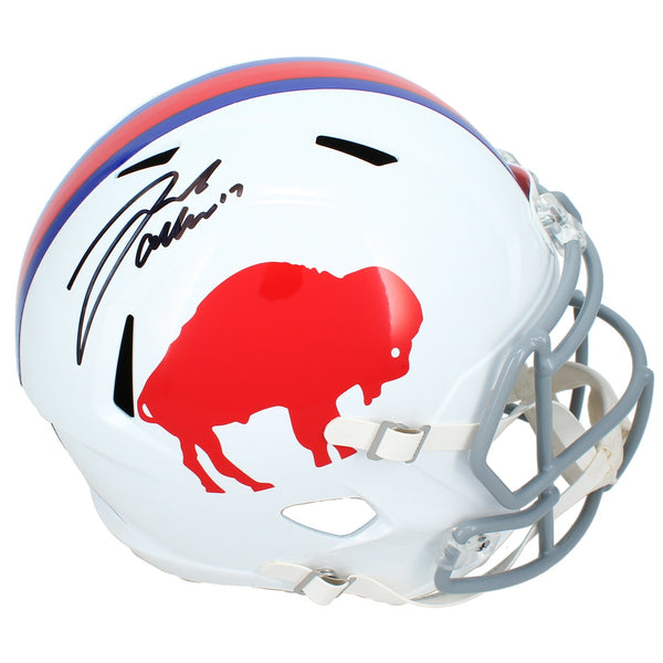 Josh Allen Autographed Buffalo Bills 1965-73 TB Speed Full Size Helmet Beckett