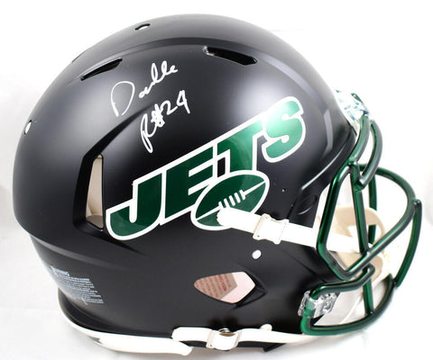 Darrelle Revis Signed New York Jets F/S ALT Speed Authentic Helmet-BeckettW Holo