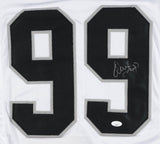 Warren Sapp Signed Oakland Raiders Jersey (JSA COA) Super Bowl XXXVII Champ / DT