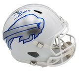 James Cook Signed Buffalo Bills Speed Full Size Rivalries NFL Helmet