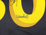 WARRIORS STEPHEN CURRY AUTOGRAPHED NIKE JERSEY 48 WARDELL BECKETT 235505