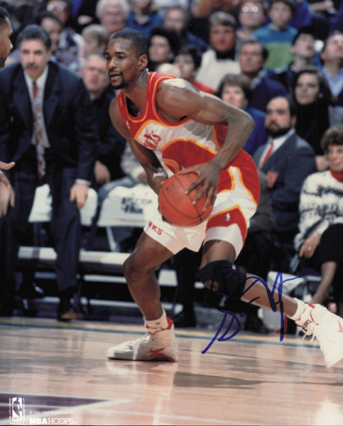 Stacey Augmon Autographed Signed 8x10 Photo Atlanta Hawks SKU #246014