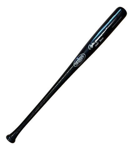 Andre Dawson Chicago Cubs Signed Black Louisville Slugger Bat HOF 2010 BAS