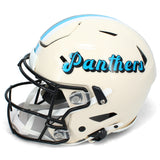 Steve Smith Autographed Panthers RETRO Speedflex Authentic Helmet Radtke