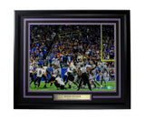 Justin Tucker RECORD 66 YD FG Ravens Signed 16x20 Photo Framed Beckett 164485