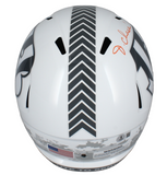 Ja'Marr Chase Autographed Bengals '2024 STS' Full Size Speed Helmet Beckett