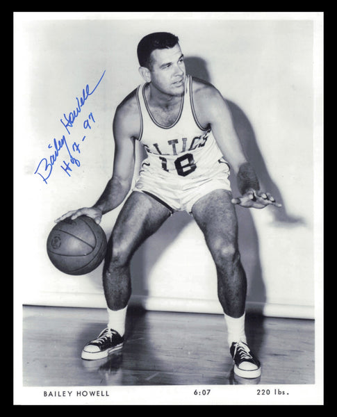 Bailey Howell Autographed Signed 8x10 Photo Boston Celtics SKU #244924