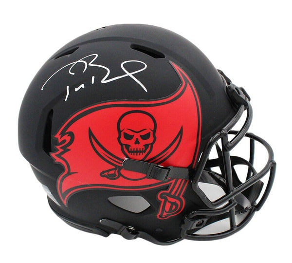 Tom Brady Signed Tampa Bay Buccaneers Speed Authentic Eclipse NFL Helmet