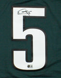 Donovan McNabb Signed Philadelphia Eagles Mitchell & Ness Green NFL Jersey