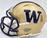 MICHAEL PENIX JR. AUTOGRAPHED WASHINGTON GOLD MINI HELMET BECKETT WITNESS 242577