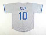 Ron Cey Signed Los Angeles Dodgers Jersey (JSA COA) 1981 World Series Champion
