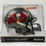 Autographed/Signed Simeon Rice Buccaneers Mini Helmet Beckett BAS COA