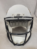 TRAVIS HUNTER SIGNED JACKSONVILLE JAGUARS ALT SPEED REPLICA HELMET BECKETT QR