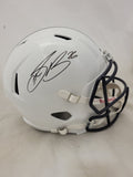 SAQUON BARKLEY SIGNED PENN STATE NITTANY LIONS F/S SPEED REP HELMET BECKETT QR