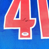 Saddiq Bey signed jersey PSA/DNA Detroit Pistons Autographed