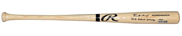 ROMAN ANTHONY SIGNED BOSTON RED SOX BLONDE RAWLINGS BAT W/ MLB DEBUT 6/9/25