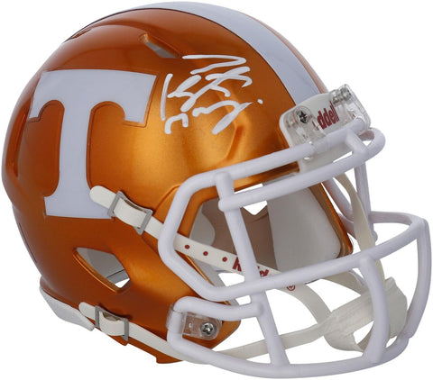 Autographed Peyton Manning Tennessee Mini Helmet