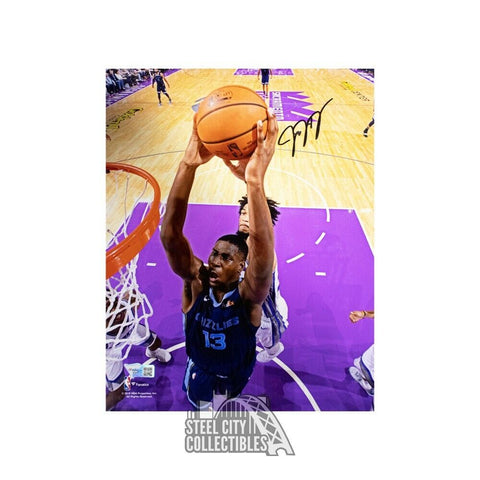 Jaren Jackson Autographed Memphis Grizzlies 8x10 Photo - Fanatics (Dunking)