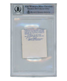 Tony Dorsett Autographed/Signed 12/30/1979 Ticket Playoffs Beckett 39432