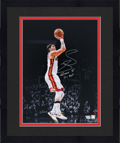 Signed Mike Miller Heat 16x20 Photo
