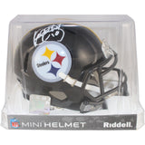 Kordell Stewart Autographed Pittsburgh Steelers Mini Helmet Beckett WIT 50797