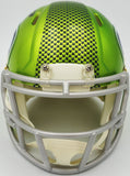 KENNETH WALKER III AUTOGRAPHED SEAHAWKS FLASH GREEN MINI HELMET BECKETT 235707
