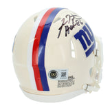 Fran Tarkenton Autographed "HOF 86" New York Giants RETRO Mini Helmet Beckett